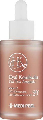 Medipeel Сироватка відновл з комбуч 50мл HYAL KOMBUCHA TEA-TOX AMPOULE 8809409346458 фото