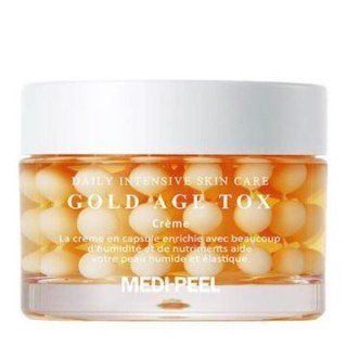 Крем антивіковий капсульний з екстрактом золотого шовкопряда Medipeel Medi Peel Gold Age Tox Cream 50g 8809409347004 фото