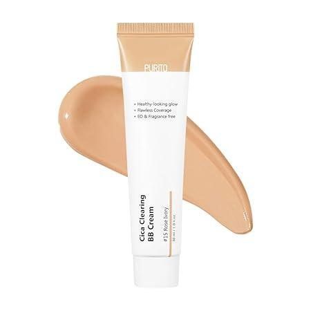 Крем BB оттенок #15 Rose Ivory с центеллой PURITO Wonder Releaf Centella BB Cream 30 мл 8809563103683 фото