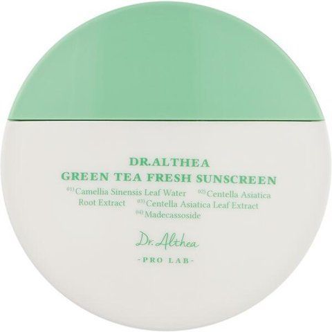 Крем освіжаючий сонцезахисний із зеленим чаєм Dr.Althea Green Tea Fresh Sunscreen 45 мл 8809447255835 фото
