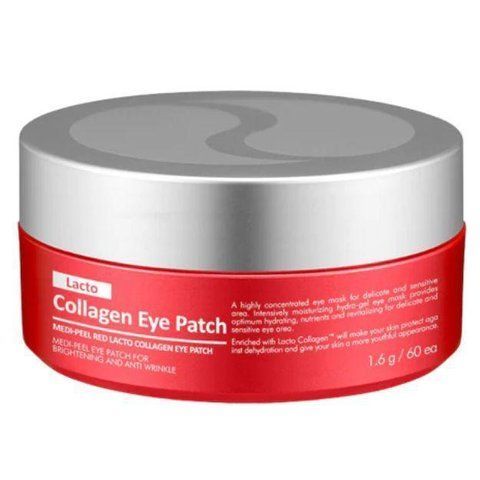 Патчі омолоджуючі для очей з колагеном Medipeel RED LACTO COLLAGEN EYE PATCH 8809409340289 фото