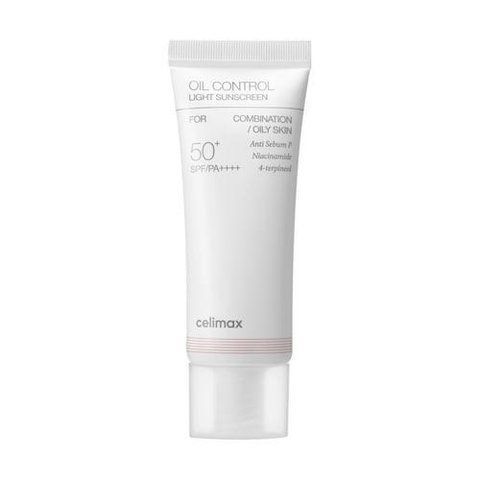Крем сонцезахисний легкий себорегулюючий SPF50+ Celimax Oil Control Light Sunscreen 40ml 8809782559063 фото