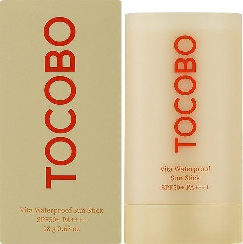 Стік сонцезахисний водостійкий міні TOCOBO VITA WATERPROOF SUN STICK MINI 1 шт 8809835063233 фото