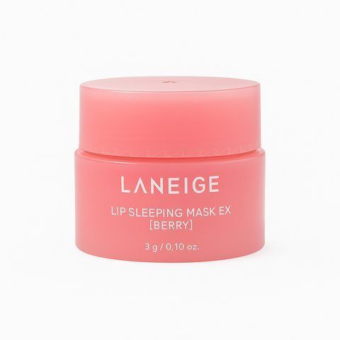 Маска нічна для губ з ягідою Laneige (Sample) Lip Sleeping Mask (Berry) 3g 8801042786929 фото
