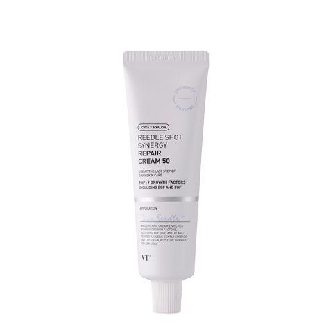 Крем регенеруючий для обличчя з азуленом VT Cosmetics REEDLE SHOT SYNERGY REPAIR CREAM 50ml 8803463006747 фото