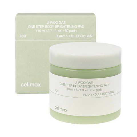 Пади освітлюючі для тіла Celimax Ji Woo Gae One Step Body Brightening Pad 60 шт 8809463992707 фото