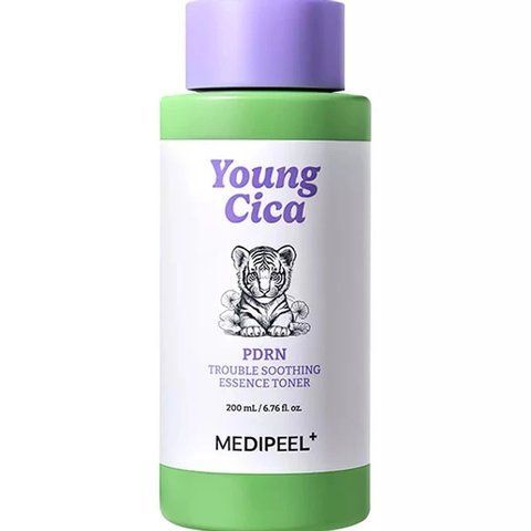 Тонер-есенція заспокійлива з PDRN та центелою MEDIPEEL YOUNG CICA PDRN TROUBLE SOOTHING ESSENCE TONER,200 мл 8809941824292 фото