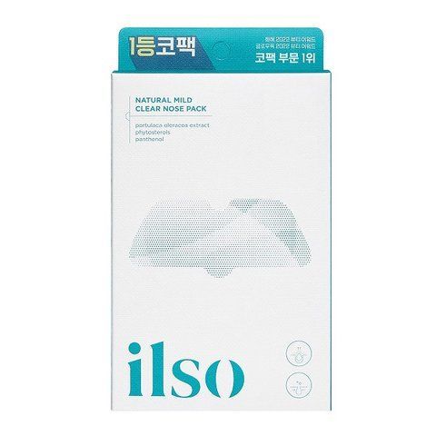 Патчі очищуючі для носа ILso Natural Mild Clear Nose Pack 3g/4g [5ea] 8809714720592 фото