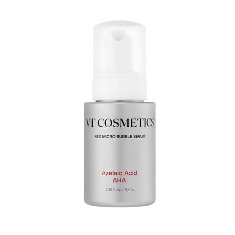 Сироватка мікропухирцева з азелаїновою кислотою та AHA VT Cosmetics Az AHA Red Micro Bubble Serum 70 мл 8803463013318 фото