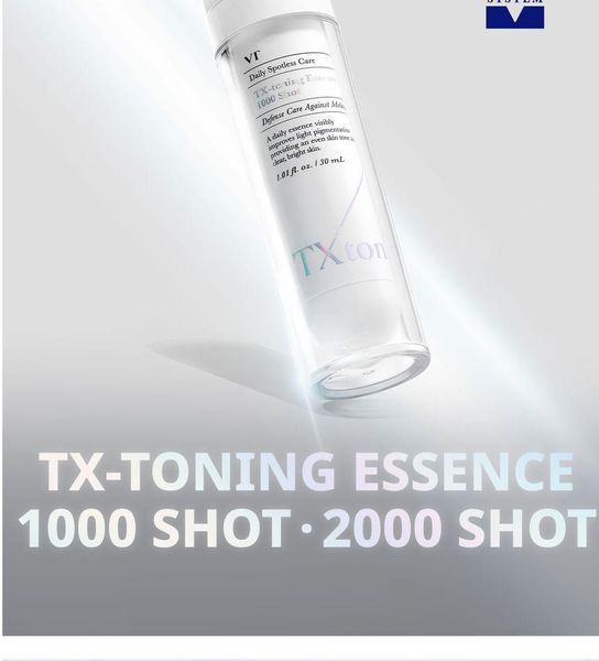 Есенція освітлююча з транексамовою кислотою VT Cosmetics TX-TONING ESSENCE 2000 SHOT 30ml 8803463007478 фото