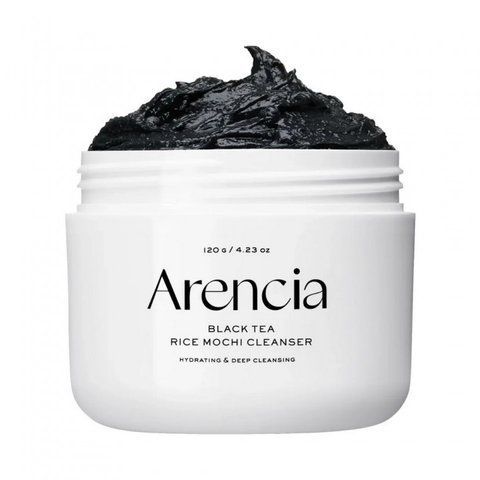 Паста для вмивання з чорним чаєм юзу та рисом ARENCIA Black Tea & Yuzu Rice Mochi Cleanser 120 г 8809562191834 фото
