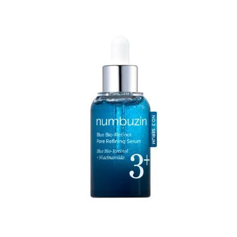 Сироватка для звуження пор з біоретинолом Numbuzin No 3 Blue Bio Retinol Pore Refining Serum 30 мл 8809652589732 фото