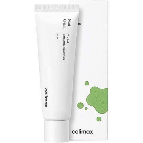 Крем відновлюючий для чутливої шкіри з ноні Celimax The Real Noni Energy Repair Cream 50ml 8809686386185 фото