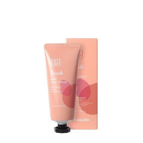 Крем для рук LAMELIN PURE HAND CREAM PEACH 100ml Персик 8809733217479 фото