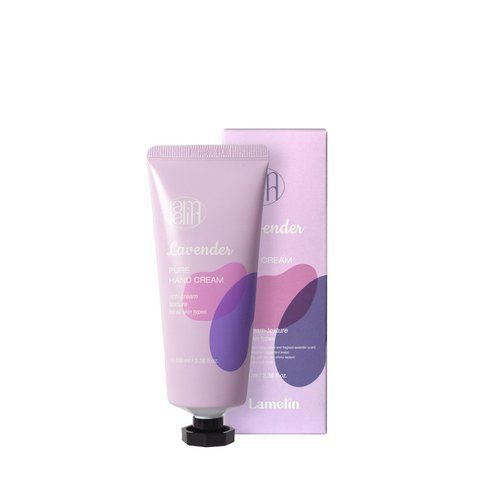 Крем для рук з лавандою LAMELIN PURE HAND CREAM LAVENDER 100ml 8809733217486 фото