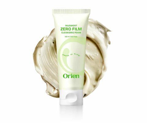 Пінка для вмивання з полином Orien Mugwort Zero Film Cleansing Foam 150 мл 8809990745913 фото