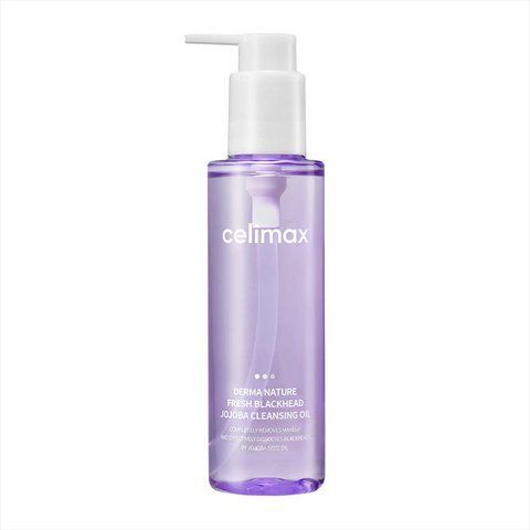 Олія гідрофільна з жожоба Celimax Derma Nature Fresh Blackhead Jojoba Cleansing Oil 150ml 8806050298525 фото