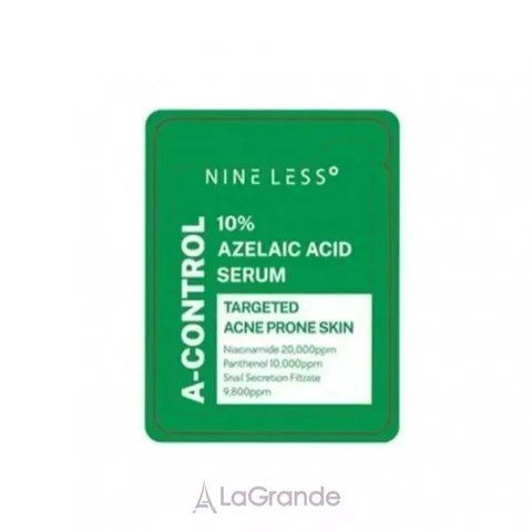 Сироватка з азелаїновою кислотою NINE A-Control Azelaic Acid Serum 2ml (Sample) 8809875270097 фото