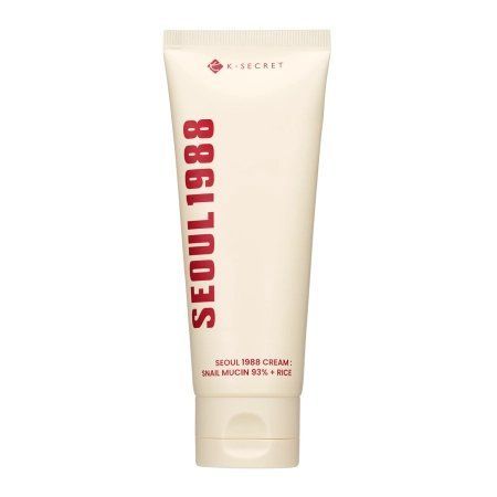 Крем заспокійливий з муцином равлика і рисом K-SECRET SEOUL 1988 Cream: Snail Mucin 93% + Rice 100 мл 8809695240591 фото